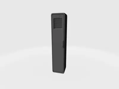 Sports locker 3D print model
