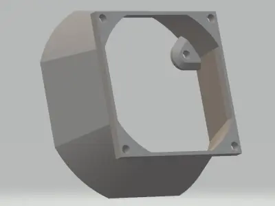 Cooler for Nema 34 3D print model