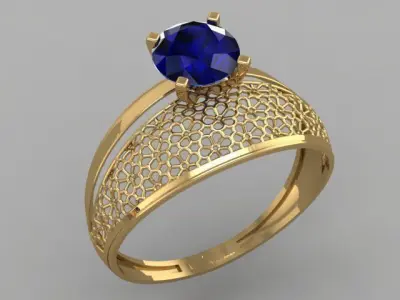 A ring of my own design 3D model purchase