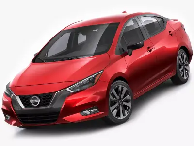 Nissan Versa 2020 3D model