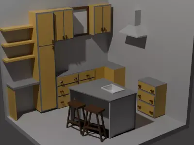 Kitchen 3D model