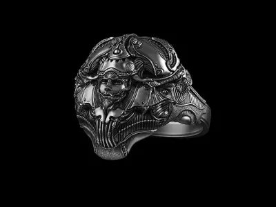 Ring Of Sheen Biomechanics Head 3D printing STL 3D print model  3D print model