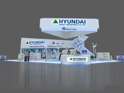 Exhibition - Area - 20X24-3DMAX2009-010 3D model