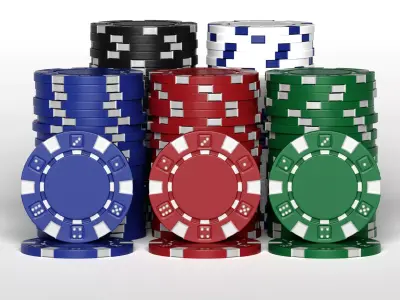 Casino chips 3D model