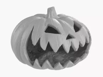 Pumpkin Head 01 3D model