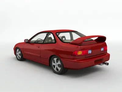  1998 Acura Integra R Coupe 3D model