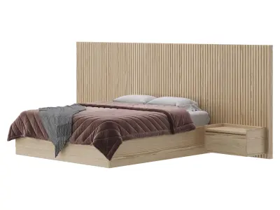 Storage bed 3D model