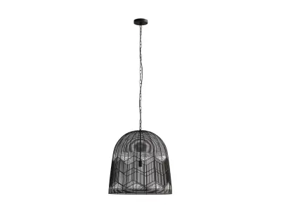 Black Wire Pendant 3D model