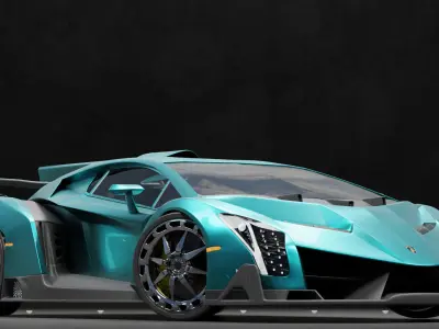 supercar 3D model