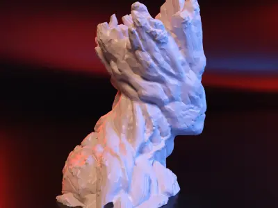 Groot vase 3D print model