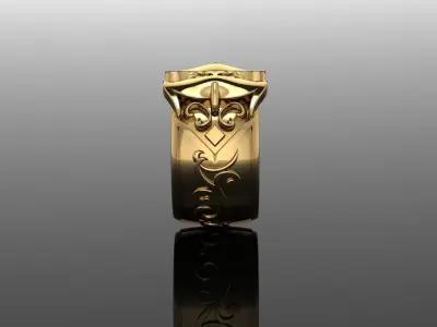 Buckle ring 3D print model