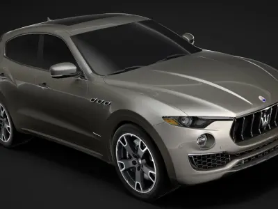 Maserati Levante S Q4 GranLusso 2020 3D model