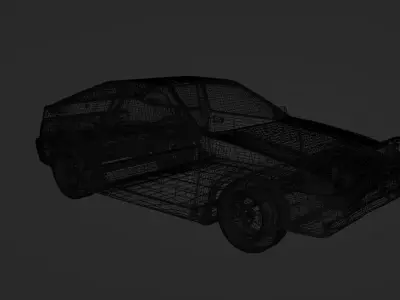 Toyota  trueno AE86 3D model