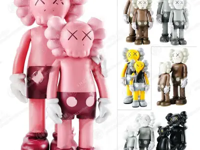 Kaws doll  Quantity 18 3D print model
