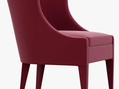 Koket Chignon Chair 3D model
