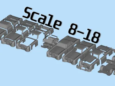 Evil Car 3D Model for 3D Printing Iconic Horror Vehicle 3D print model