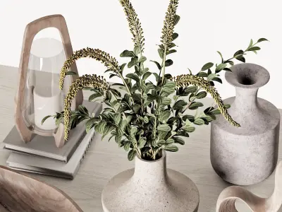 decorative set39 3D model purchase