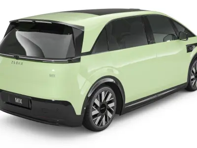 2025 Geely Zeekr Mix 3D model