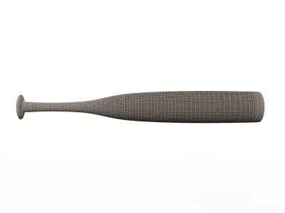 Baseball Bat Low-poly 3D model