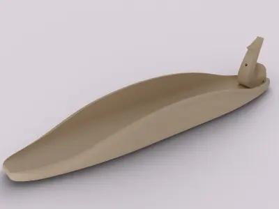 Decorative Incense Stick Holder V1 3D print model
