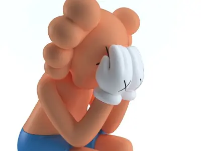 Kaws Sad 3D model