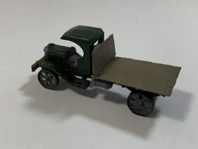 HO Scale 1920s era Federal flatbed truck 3D print model