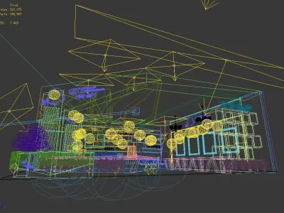 Exhibition - Area - 14X14-3DMAX2010-022 3D model