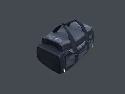 Sport bag Low-poly 3D model