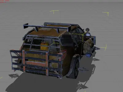 SUV CAR SUPER MODEL 3D model