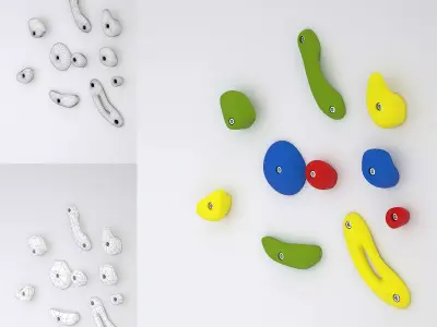 Climbing Hold 3D model