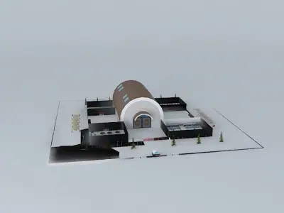 Factory shade 2 3D model