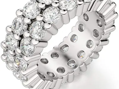 Band Ring 3D print model 106