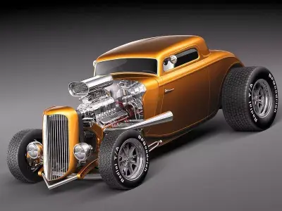 HotRod 1933 3D model