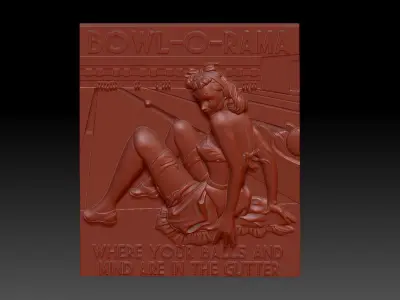 Bowling 3D print model