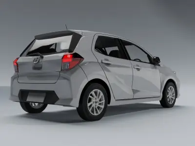 Toyota Agya 2023 3D Model 3D model