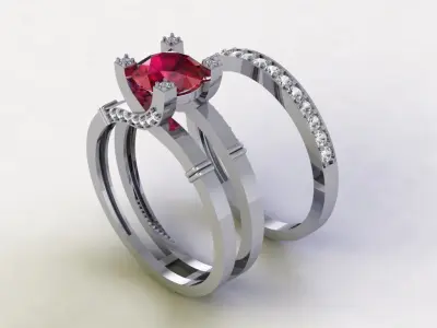 WEDDING BAND 3D print model purchase