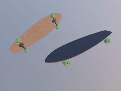 Longboard 3D model