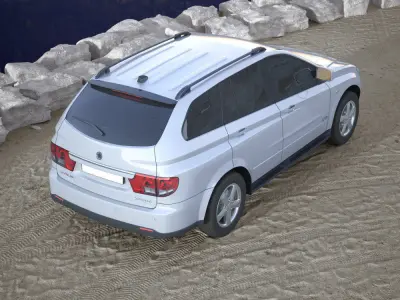SsangYong Kyron 3D model