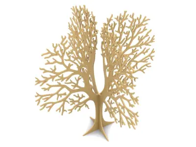 Plywood Decorative Wood Low-poly 3D model