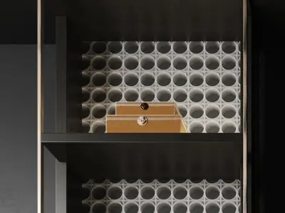 Chinese decorative New cabinet style 3D model