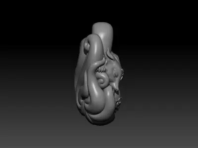 Fox Face 3D Print Model 3D print model