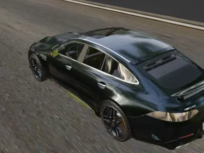 Mercedes AMG GT 63 3D model by umairmalik00071