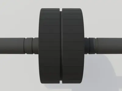 Double Exercise Wheel 3D model