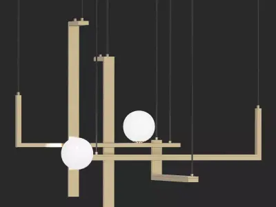 Chandelier 3D model buy