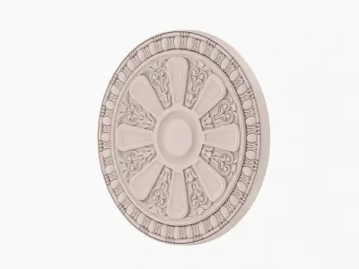 Classic Ceiling Medallion 62 3D model