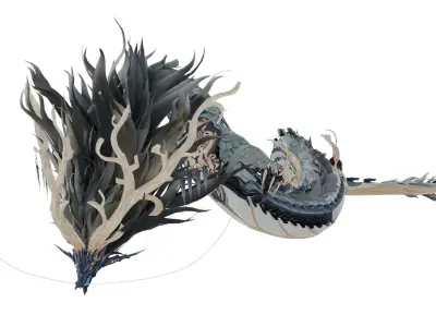 Ancient Dragon  Low-poly 3D model purchase