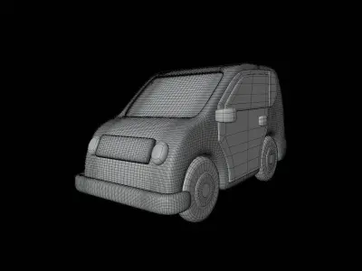 Electric Car 3D model