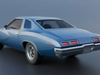 Pontiac Grand Am 1973 3D print model