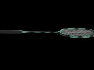 Badminton Racket 3D model