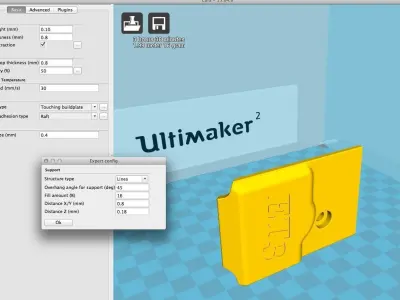 Shift link cover for VESPA  ET3 3D print model